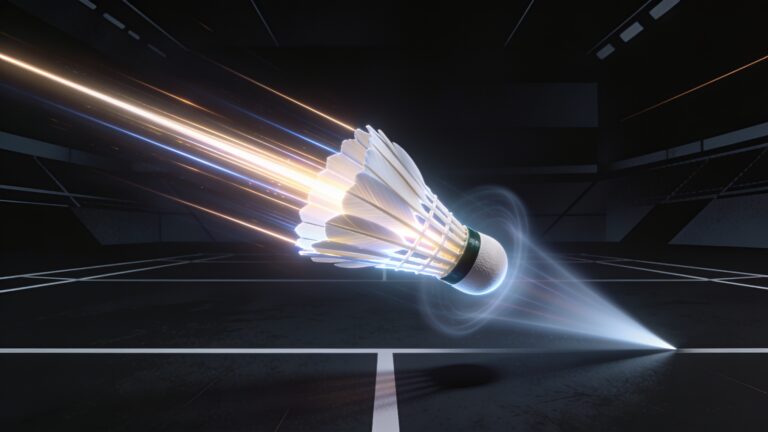 balle badminton